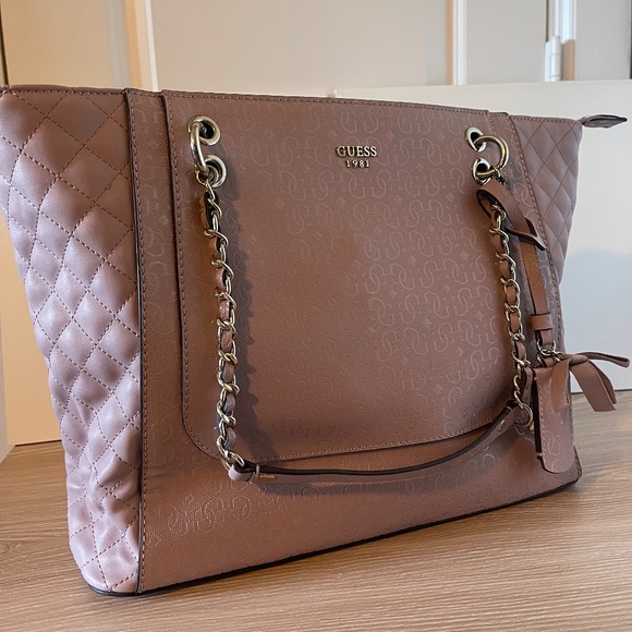 Guess 1981 Shoulder Handbag (Lavender) NWOT - Picture 2 of 12